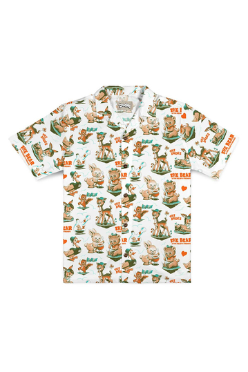 The Dudes Hawaiian Shirt - Wasted Dudes Off White