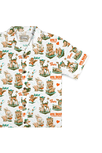 The Dudes χαβανέζικο πουκάμισο Wasted Dudes Off White