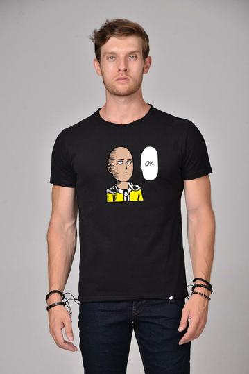 Bigbong One Punch Man T-shirt Black