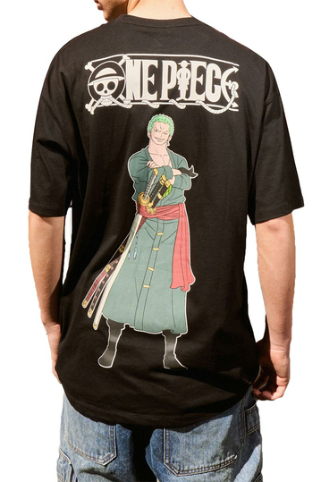 Alcott Oversize T-shirt One Piece Zoro Black