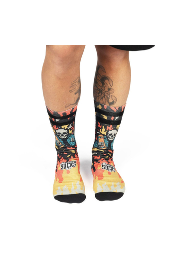 American Socks Welcome To Hell Mid High Socks