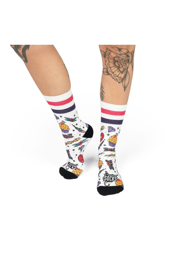 American Socks Cupcake Mid High Socks