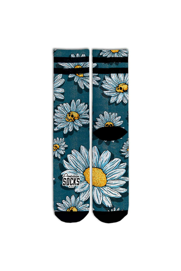 American Socks Daisies Mid High Socks