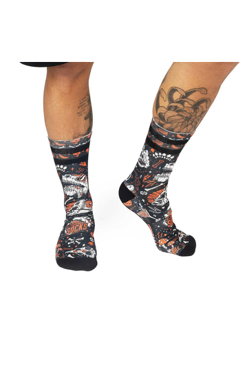 American Socks Slick Dinos Mid High Socks