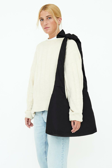 Lefrik Biwa Puffy Bag Black