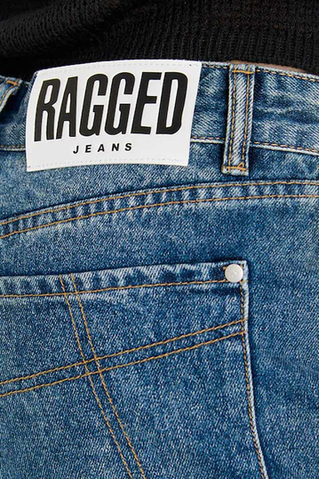 The Ragged Priest Spectral denim cargo longline shorts