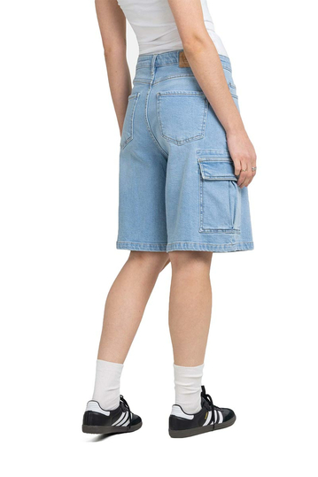 Reell Denim Bermuda Olivia Light Blue Stone