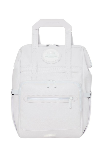 Sprayground Backpack White Out Biz Top Opener