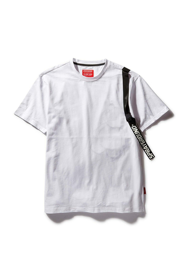 Sprayground Strap T-Shirt Bear White