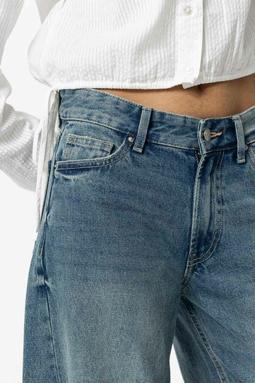 Tiffosi Kaya Wide Leg Jeans Blue