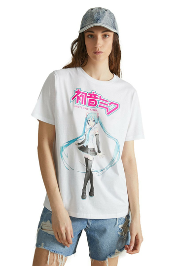 Alcott Hatsune Miku T-Shirt White