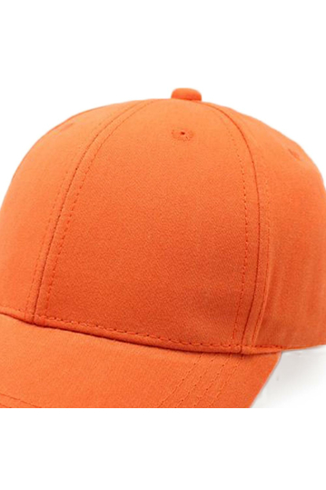 Strapback Jockey Hat Orange