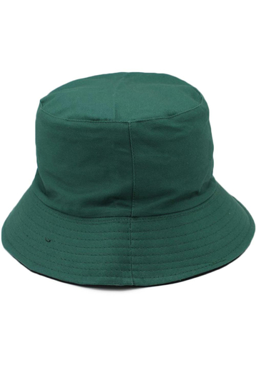 Bucket καπέλο διπλής όψεως πράσινο-μαύρο