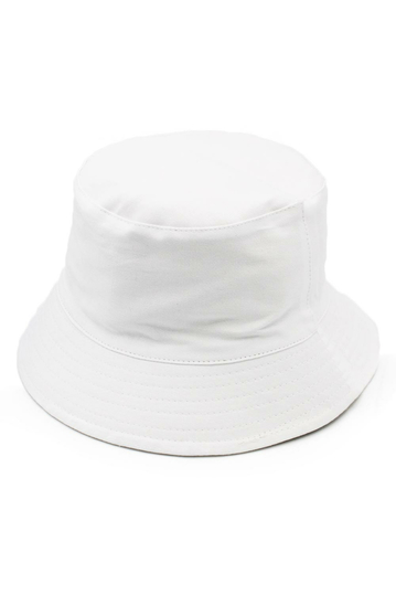 Reversible Bucket Hat White-Beige