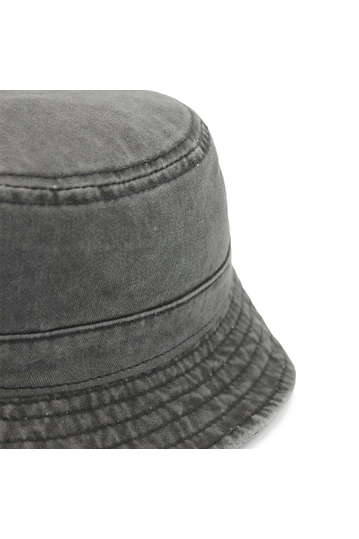 Bucket Hat Faded Black