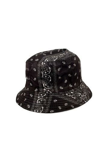 Bucket καπέλο διπλής όψεως Paisley Print Black