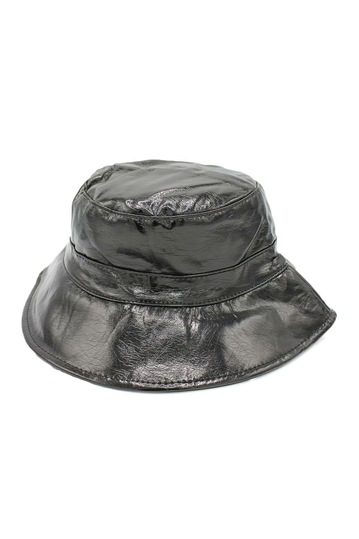 Bucket καπέλο PU Black