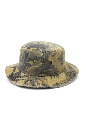 Bucket Hat Khaki Camo