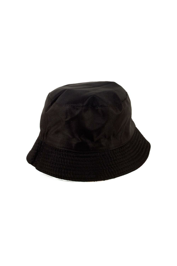 Reversible Bucket Hat Purple Multi -Black