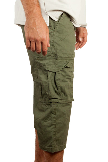 Ανδρική cargo βερμούδα λαδί