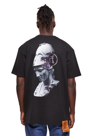 Forgotten Faces Oversized T-Shirt Athena Black