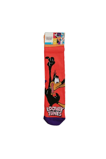 Cimpa Looney Tunes Daffy Duck Socks Orange