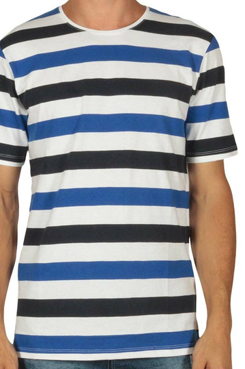 Minimum Tatipu ανδρικό ριγέ t-shirt dark surf