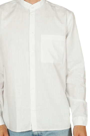 Minimum Ishak ανδρικό Μάο πουκάμισο λευκό