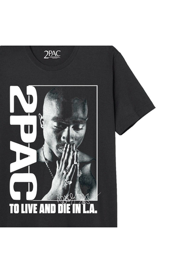 Cotton Division 2PAC T-shirt To Live And Die In L.A