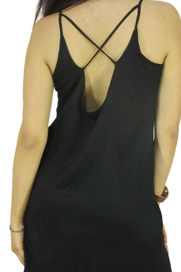 Soft Rebels εξώπλατο μίνι φόρεμα Helle μαύρο