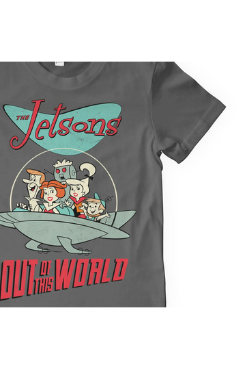 The Jetsons T-Shirt Out Of This World Grey