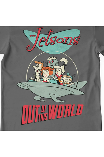 The Jetsons T-Shirt Out Of This World Grey