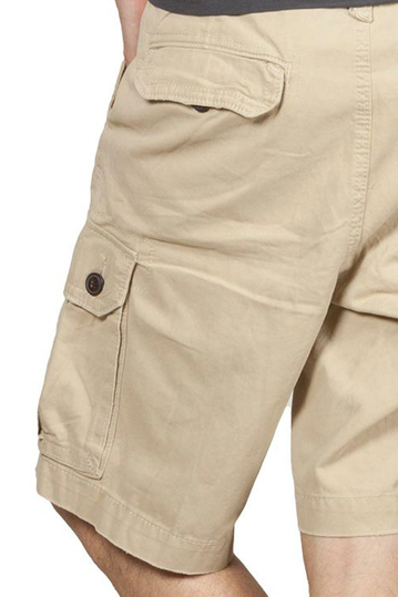 Ανδρική cargo βερμούδα σκούρο εκρού