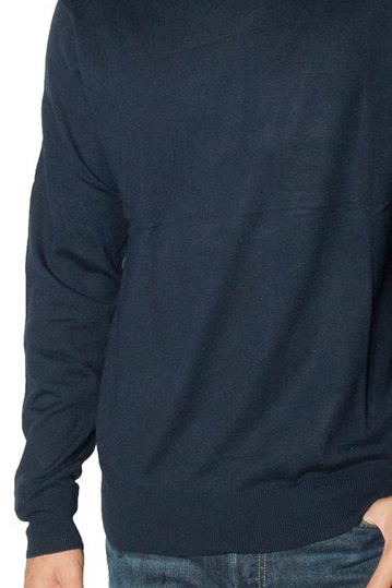 Ανδρικό πουλόβερ ζιβάγκο navy