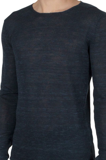 Anerkjendt Nikos πλεκτή μπλούζα σκούρο μπλε μελανζέ