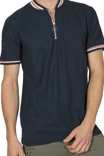 Anerkjendt Mace T-shirt μάο μπλε σκούρο