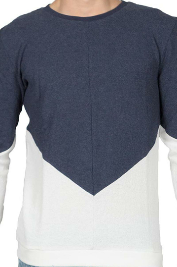 Anerkjendt φούτερ μπλούζα Eddy midnight navy