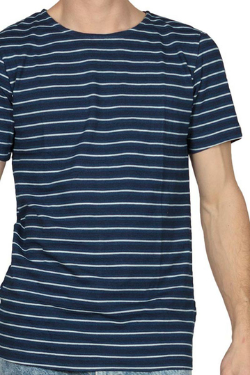 Anerkjendt Malo ριγέ t-shirt navy