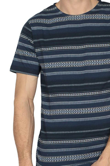 Anerkjendt Mayer ριγέ t-shirt σκούρο μπλε