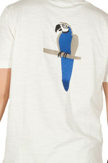 Anerkjendt Rod ανδρικό t-shirt λευκό με κέντημα