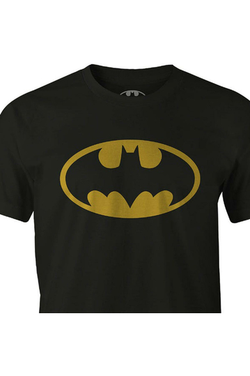 Cotton Division DC Comics Batman Classic Logo T-shirt Black