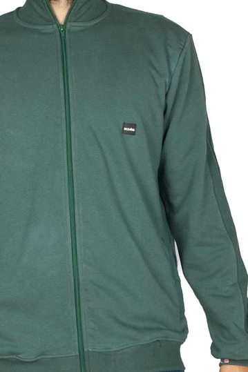 Bigbong φούτερ ζακέτα σκούρο πράσινο