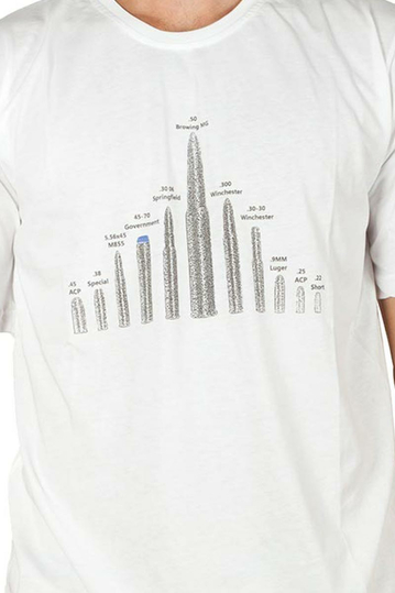 Emanuel Navaro t-shirt λευκό με σφαίρες