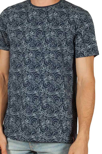 French Kick Hein quoi ανδρικό t-shirt navy