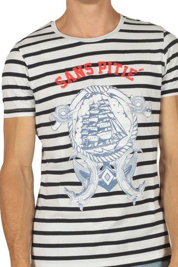 French Kick Froussard ανδρικό t-shirt navy