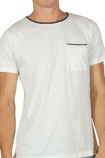 French Kick Line ανδρικό t-shirt λευκό