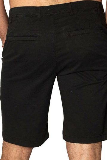 Gnious chino βερμούδα Fine μαύρη