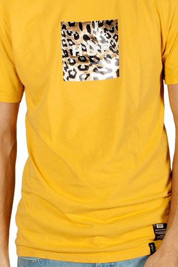 Huf Panthera box logo t-shirt sauterne
