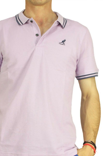 Kangol polo μπλουζάκι Joshua λιλά