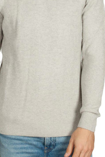 Minimum Foelle ζιβάγκο πουλόβερ γκρι μελανζέ